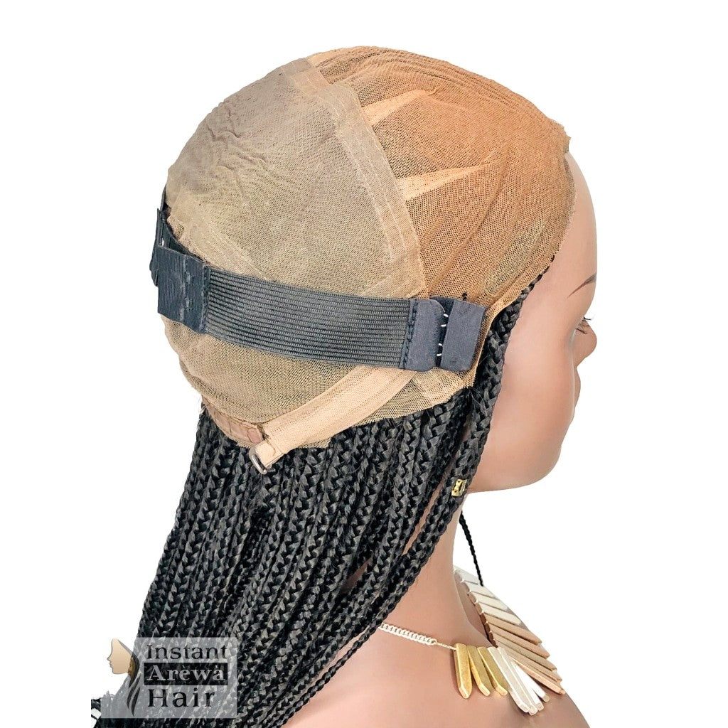 HOW TO ADD ADJUSTABLE ELASTIC BAND TO YOUR WIG :WIG MAKING TIPS 