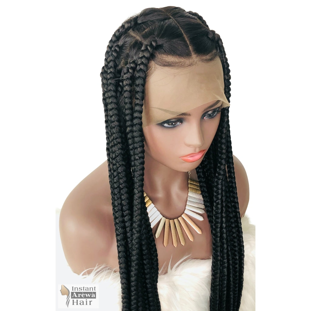 Large Knotless Box Braid Wig