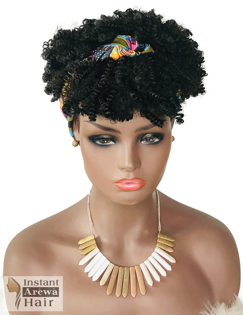 Headband Wigs (Synthetic Hair) Instant Arẹ̀wà Hair