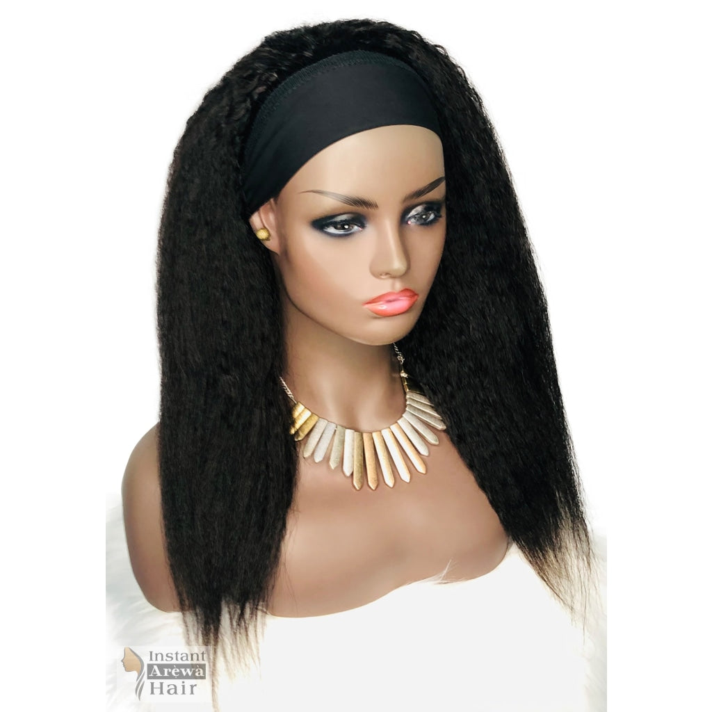 Captivating Kinky Straight Headband Wig Image Collection Captivating Kinky Straight Headband Wig Image Collection