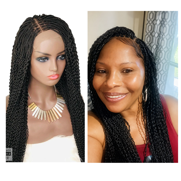 Spiral Twist Wig
