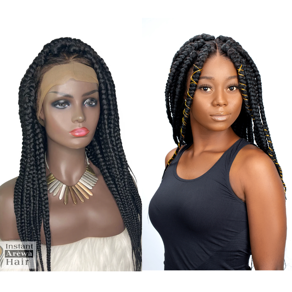 Large Box Braid Wig