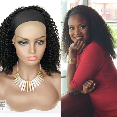 Headband Wig-Kinky Curly