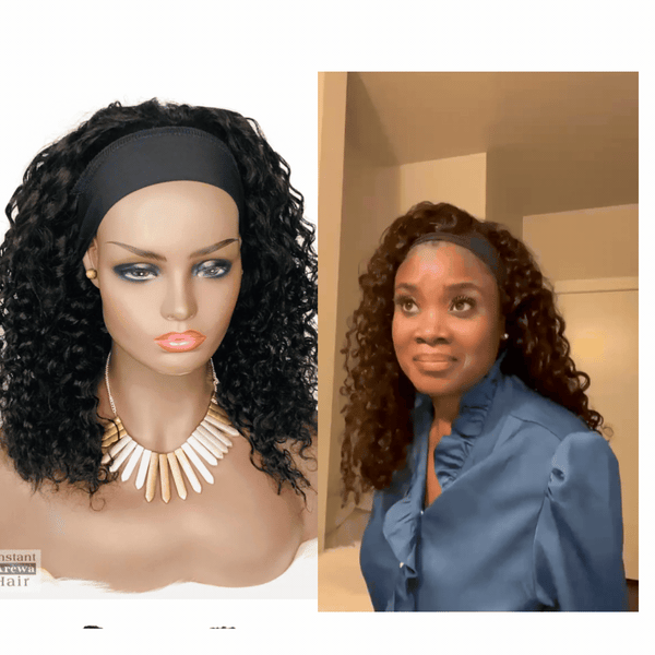 Headband Wig-Deep Wave