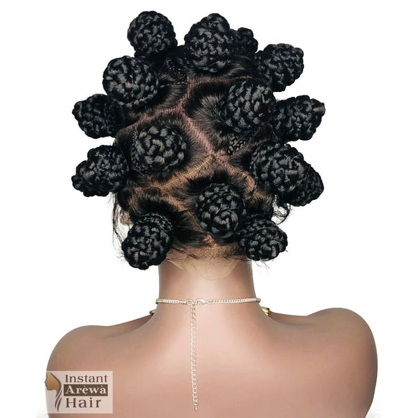 Bantu Knots Wig - Instant Arẹ̀wà Hair