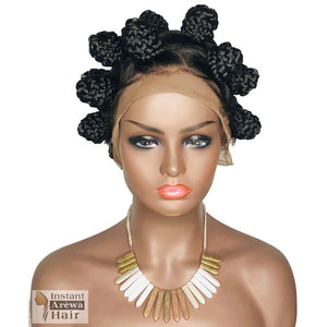 Bantu Knots Wig - Instant Arẹ̀wà Hair