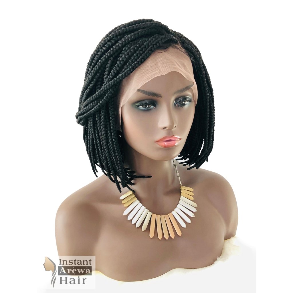 Bob Braid Wig - Instant Arẹ̀wà Hair