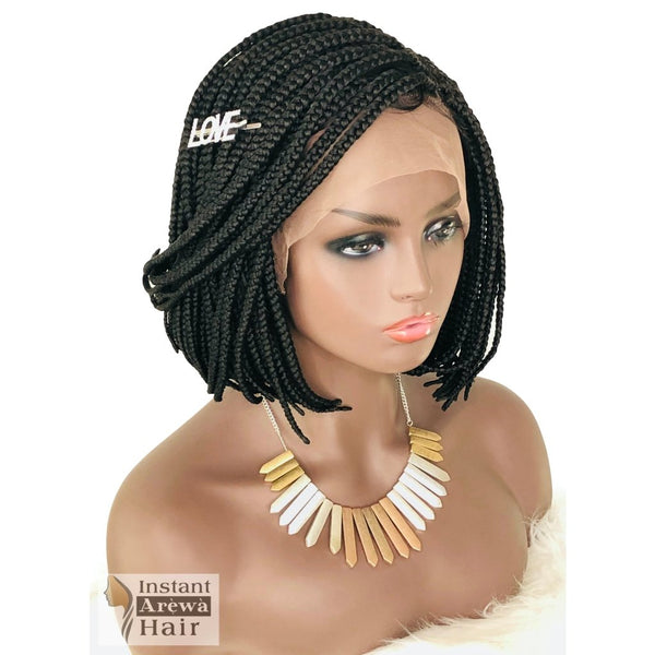 Bob Braid Wig - Instant Arẹ̀wà Hair