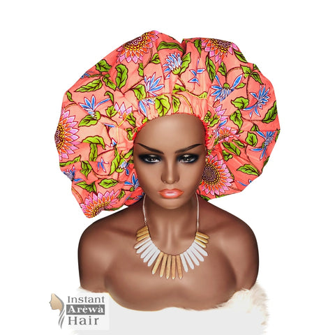 Ankara Bonnet - Instant Arẹ̀wà Hair