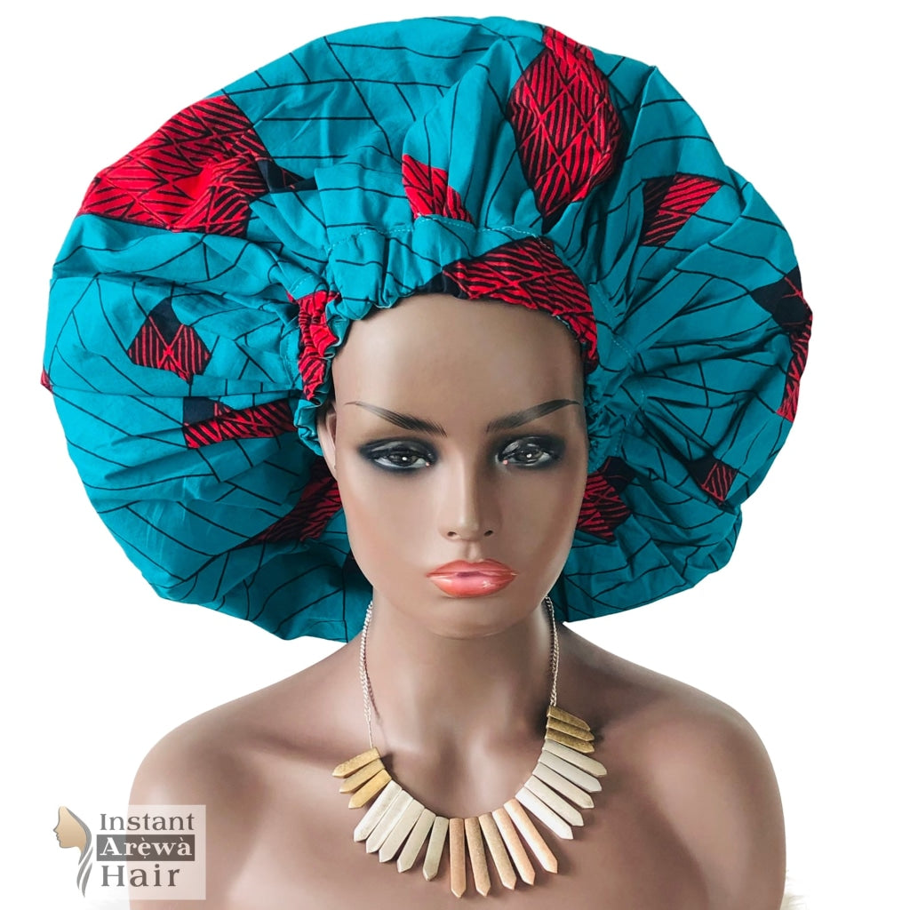 Ankara Bonnet - Instant Arẹ̀wà Hair