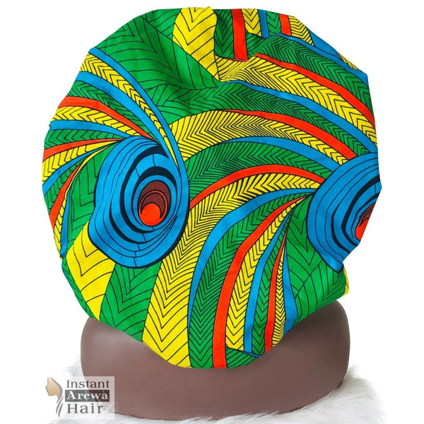Ankara Bonnet - Instant Arẹ̀wà Hair