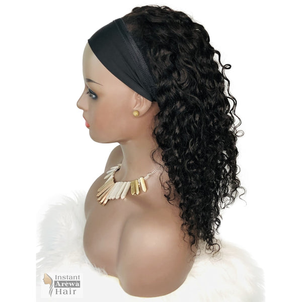 Headband Wig-Deep Wave