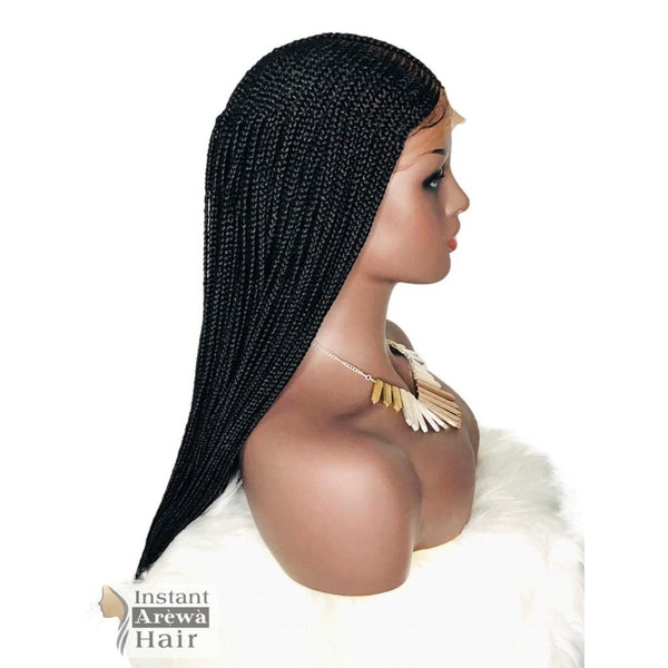 Fulani Cornrow Wig (Style 2) - Instant Arẹ̀wà Hair