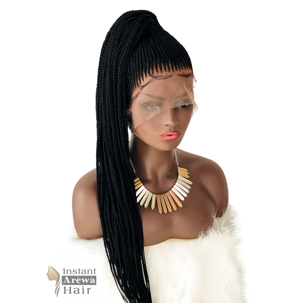High Ponytail Cornrow Wig (Style 2)