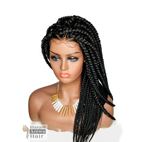 Braided Wig,braidswig Chunky Box Braids Jumbo Box Braids, Wigs for