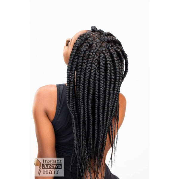 Large Box Braid Wig - Instant Arẹ̀wà Hair