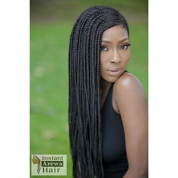 Lemonade Cornrow Wig (Style 2) - Instant Arẹ̀wà Hair