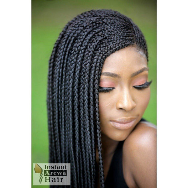 Lemonade Cornrow Wig (Style 2) - Instant Arẹ̀wà Hair