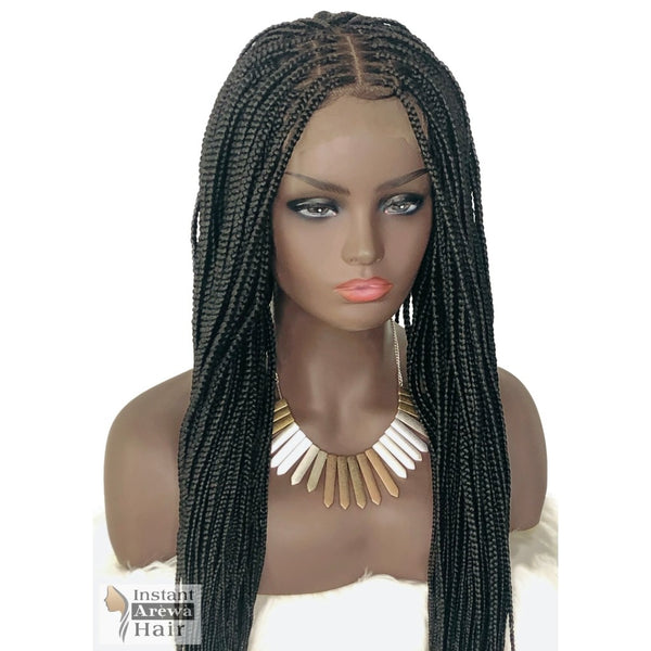 Knotless Box Braid Wig - Instant Arẹ̀wà Hair