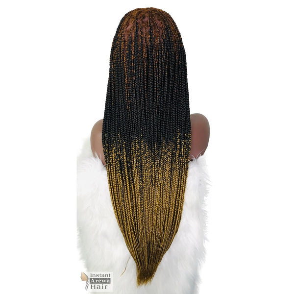 Instant Arewa Hair Handmade Knotless Box Braid Wig