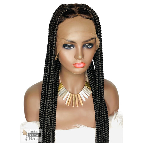 Large Knotless Box Braid Wig