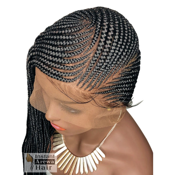 Lemonade Cornrow Wig (Style 2) - Instant Arẹ̀wà Hair