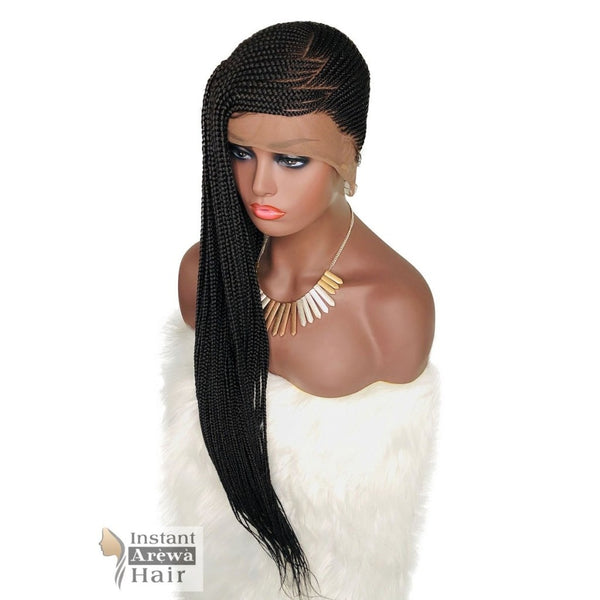 Lemonade Cornrow Wig (Style 1) - Instant Arẹ̀wà Hair