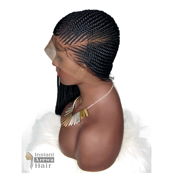 Lemonade Cornrow Wig (Style 2) - Instant Arẹ̀wà Hair