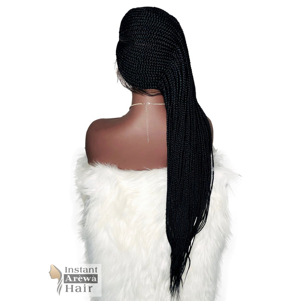Lemonade Cornrow Wig (Style 2) - Instant Arẹ̀wà Hair