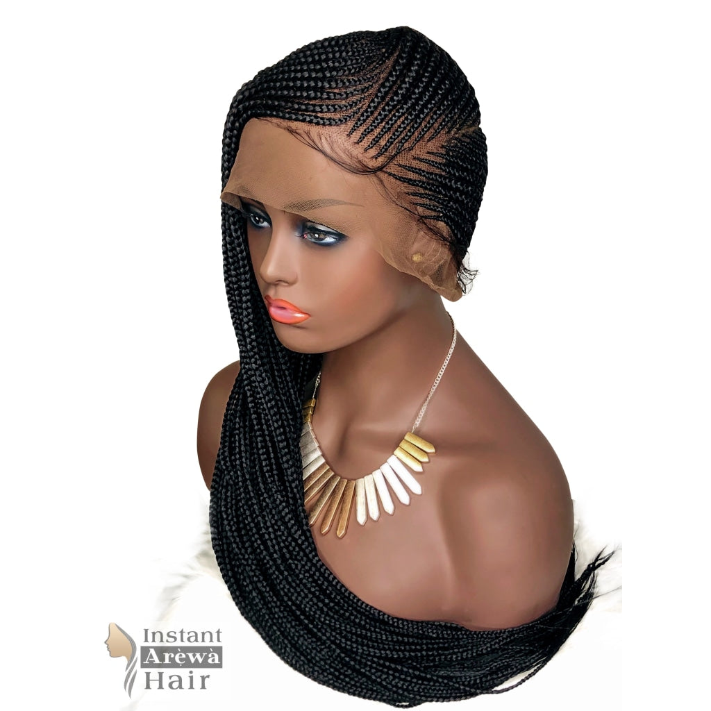 Lemonade Cornrow Wig (Style 2) - Instant Arẹ̀wà Hair